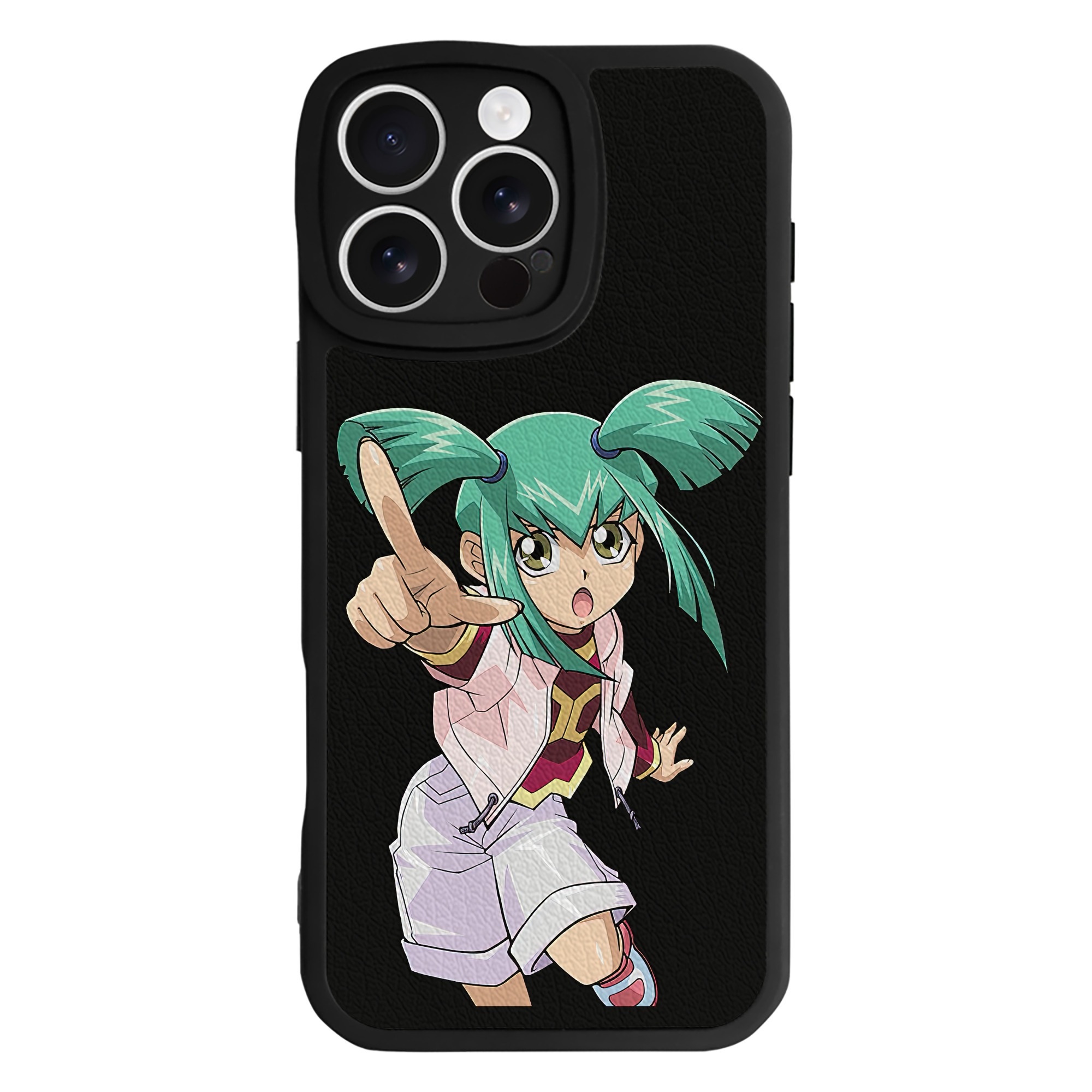 （画像用） 遊☆戯☆王 Yu-Gi-Oh! 【iPhone 16シリーズ対応】シリコンスマホケース（レザー調） 材質：シリコン